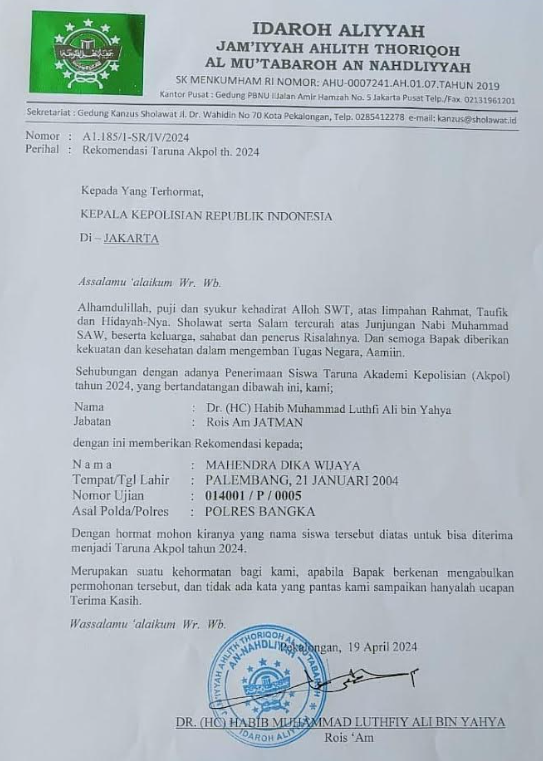 PANGKALPINANGPOST.COM (BANGKA BELITUNG) — Harapan bisa jadi jembatan menuju masa depan. Tapi ketika harapan dibangun di atas janji-janji palsu, ia berubah menjadi jurang kehancuran. Itulah yang dirasakan PN (40), seorang warga Belinyu, Kabupaten Bangka, yang harus kehilangan bukan hanya uang—tapi juga kedamaian rumah tangga—setelah tertipu Rp530 juta oleh seorang pria yang menjanjikan kelulusan anaknya dalam seleksi Taruna Akademi Kepolisian (Akpol) 2024. Selasa (24/6/2025).